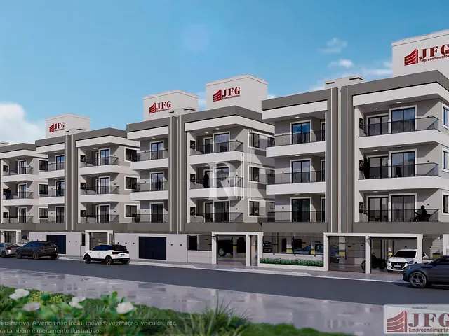 Apartamento 2 quartos e 2 banheiros, à venda, no bairro Praça em Tijucas