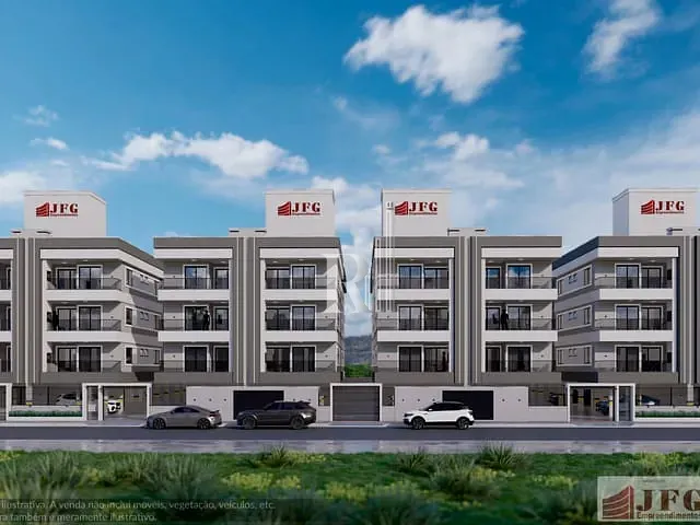 Apartamento 2 quartos e 2 banheiros, à venda, no bairro Praça em Tijucas