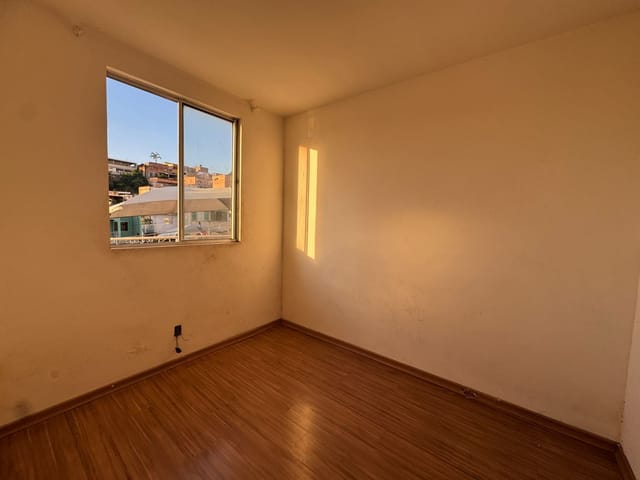 Apartamento com 55m² 2 quartos e 1 banheiro, para alugar, no bairro Jardim Alvorada (Justinópolis) em Ribeirão das Neves