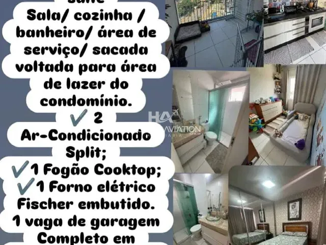 Apartamento 3 quartos e 3 banheiros, à venda, no bairro Feliz em Goiânia