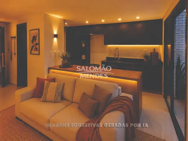 Apartamento 1 quarto e 2 banheiros, à venda, no bairro Nazaré em Belém