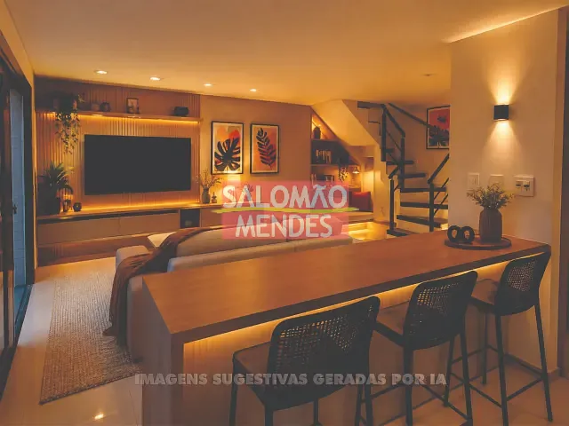 Apartamento 1 quarto e 2 banheiros, à venda, no bairro Nazaré em Belém