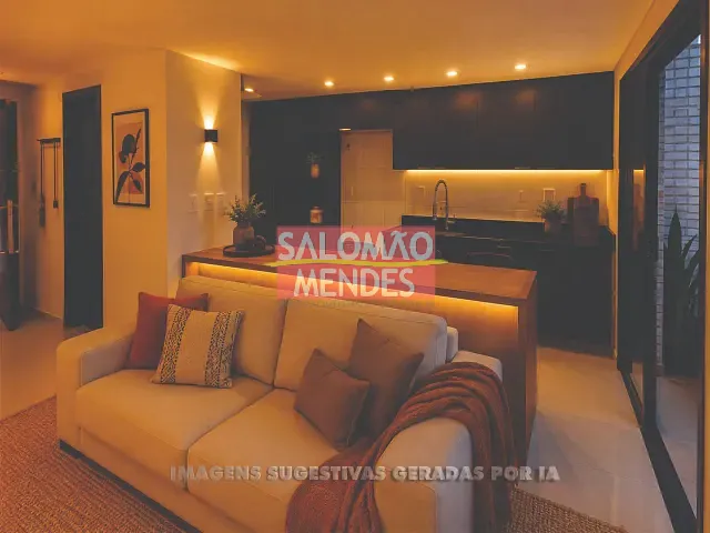Apartamento 1 quarto e 2 banheiros, à venda, no bairro Nazaré em Belém
