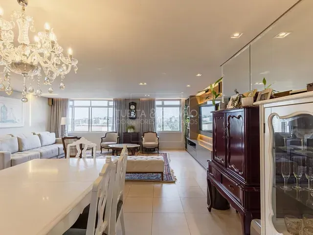 Apartamento com 123m² 3 quartos e 3 banheiros, à venda, no bairro Cabral em Curitiba