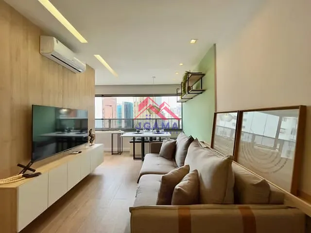 Apartamento 1 quarto e 2 banheiros, à venda, no bairro Itaim Bibi em São Paulo