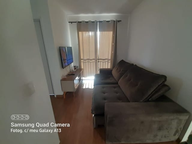 Apartamento com 52m² 2 quartos e 1 banheiro, para alugar, no bairro Recanto Silvestre (Fazendinha) em Santana de Parnaíba