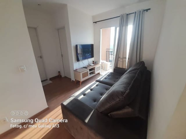 Apartamento com 52m² 2 quartos e 1 banheiro, para alugar, no bairro Recanto Silvestre (Fazendinha) em Santana de Parnaíba