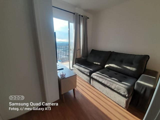 Apartamento com 52m² 2 quartos e 1 banheiro, para alugar, no bairro Recanto Silvestre (Fazendinha) em Santana de Parnaíba