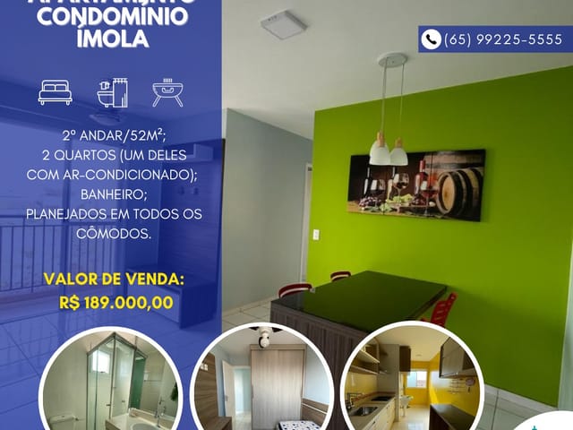 Foto do Apartamento - Apartamento à venda no Ímola, Parque das Nações, Cuiabá-MT | Imobiliária das Nações
