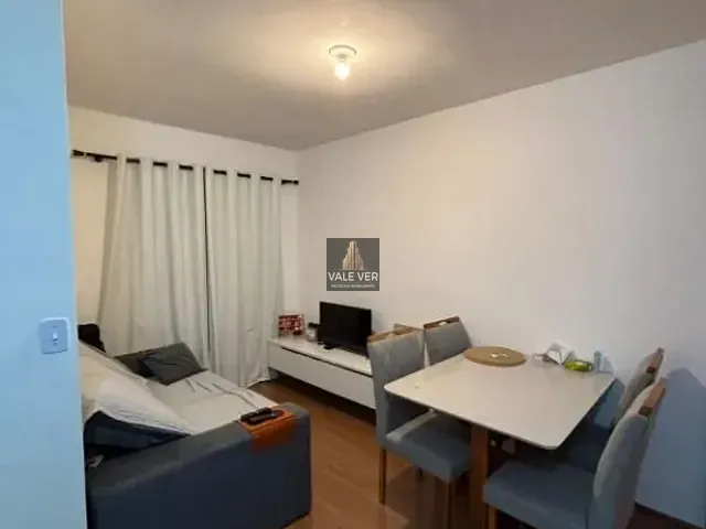 Apartamento 2 quartos e 1 banheiro, à venda, no bairro Parque Residencial Flamboyant em São José dos Campos