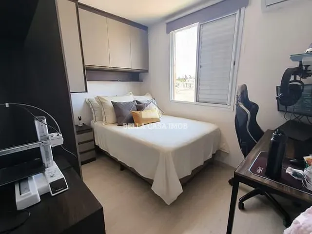 Apartamento com 47m² 2 quartos e 1 banheiro, à venda, no bairro Vossoroca em Votorantim