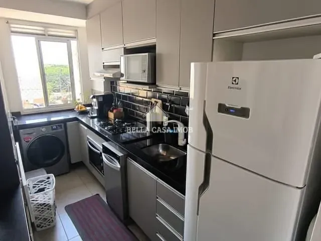 Apartamento com 47m² 2 quartos e 1 banheiro, à venda, no bairro Vossoroca em Votorantim