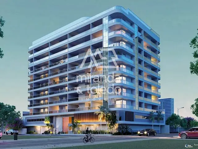 Apartamento com 99m² 3 quartos e 2 banheiros, à venda, no bairro Enseada Azul em Guarapari