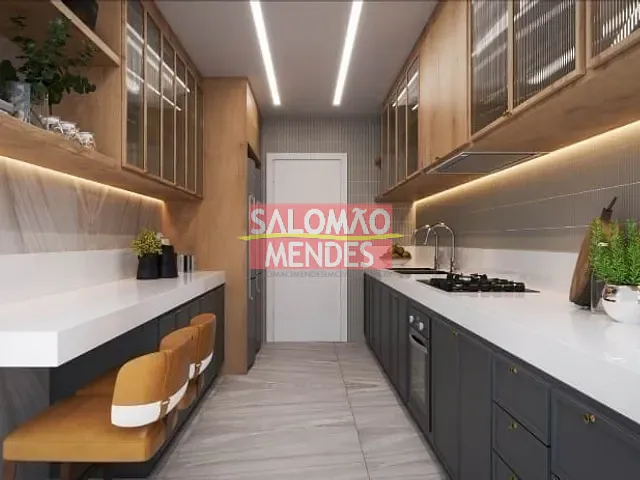 Apartamento com 197m² 3 quartos e 4 banheiros, à venda, no bairro Nazaré em Belém