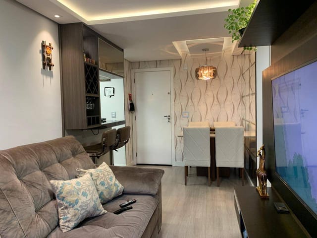 Apartamento 2 quartos e 2 banheiros, à venda, no bairro Loteamento Mogilar em Mogi das Cruzes