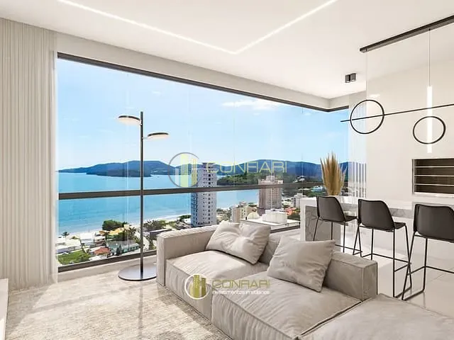 Apartamento com 140m² 3 quartos e 4 banheiros, à venda, no bairro Perequê em Porto Belo