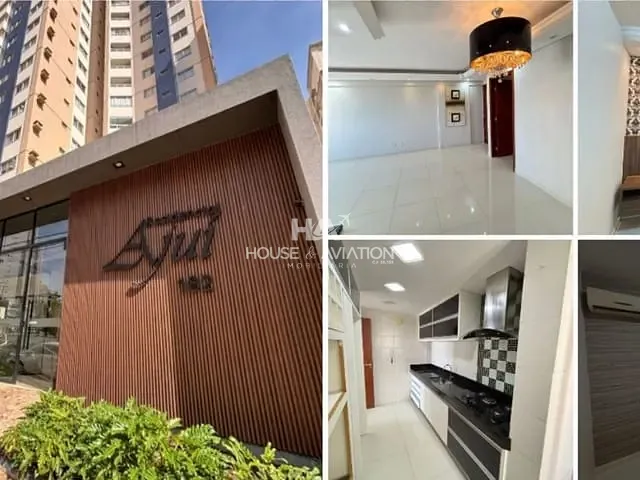 Apartamento 3 quartos e 2 banheiros, à venda, no bairro Alto da Glória em Goiânia