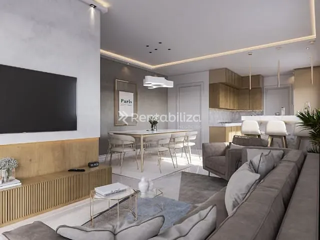 Apartamento 2 quartos e 3 banheiros, à venda, no bairro Meia Praia em Itapema