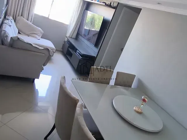 Apartamento 2 quartos e 1 banheiro, à venda, no bairro Conjunto Residencial do Bosque em Mogi das Cruzes