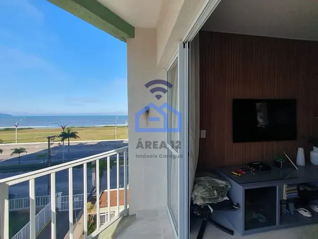 Apartamento com 70m² 2 quartos e 1 banheiro, à venda, no bairro Aruan em Caraguatatuba