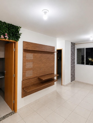 Apartamento com 54m² 2 quartos e 1 banheiro, à venda, no bairro Samambaia Sul (Samambaia) em Brasília