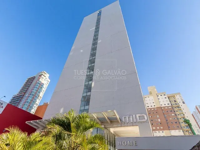 Apartamento com 40m² 1 quarto e 1 banheiro, para alugar, no bairro Centro em Curitiba