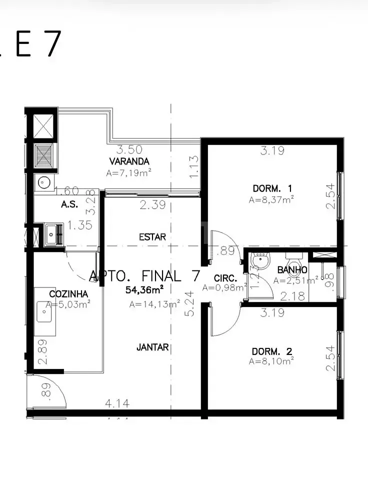 Apartamento, 2 quartos, 55 m² - Foto 19