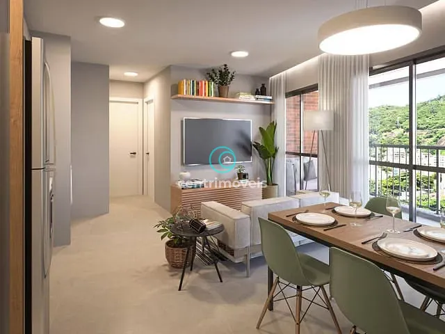 Apartamento com 54m² 2 quartos e 1 banheiro, à venda, no bairro Tijuca em Rio de Janeiro