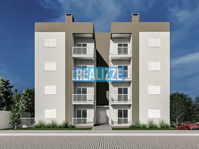 Apartamento 2 quartos e 1 banheiro, à venda, no bairro Borges de Medeiros em Marau