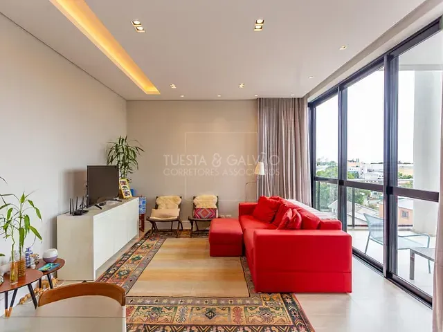 Apartamento com 142m² 2 quartos e 4 banheiros, à venda, no bairro Mercês em Curitiba