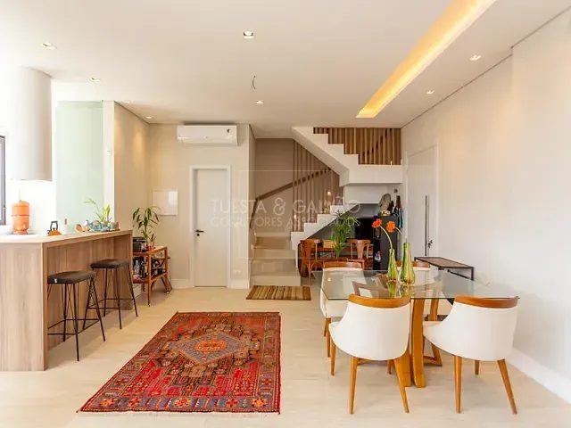 Apartamento com 142m² 2 quartos e 4 banheiros, à venda, no bairro Mercês em Curitiba