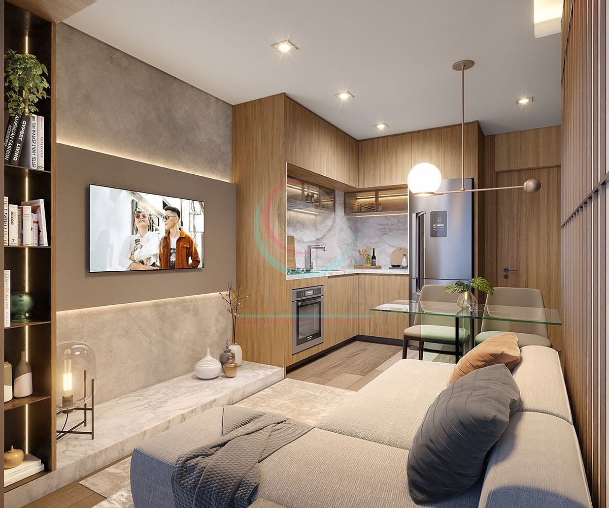 Apartamento, 1 quarto, 29 m² - Foto 6