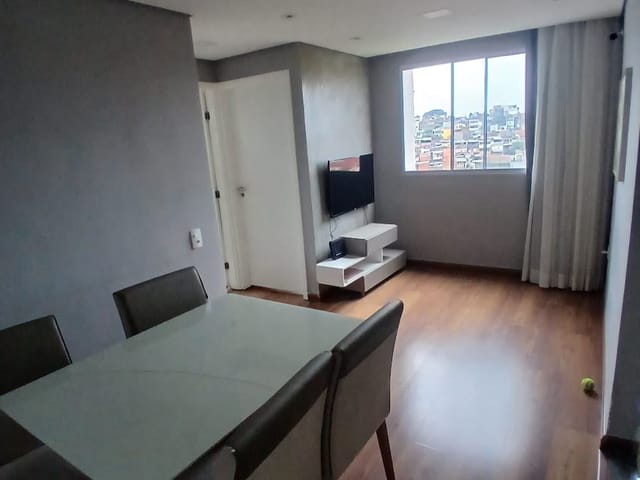 Apartamento 2 quartos e 1 banheiro, para alugar, no bairro Jardim Remo em São Paulo