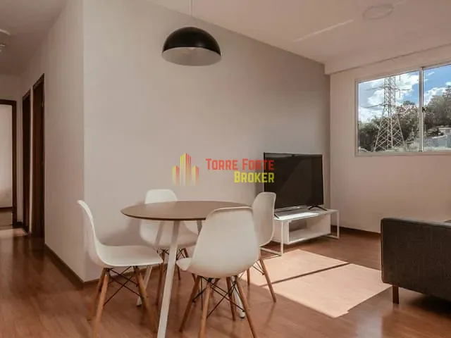 Apartamento com 46m² 2 quartos e 1 banheiro, para alugar, no bairro Buritis em Belo Horizonte