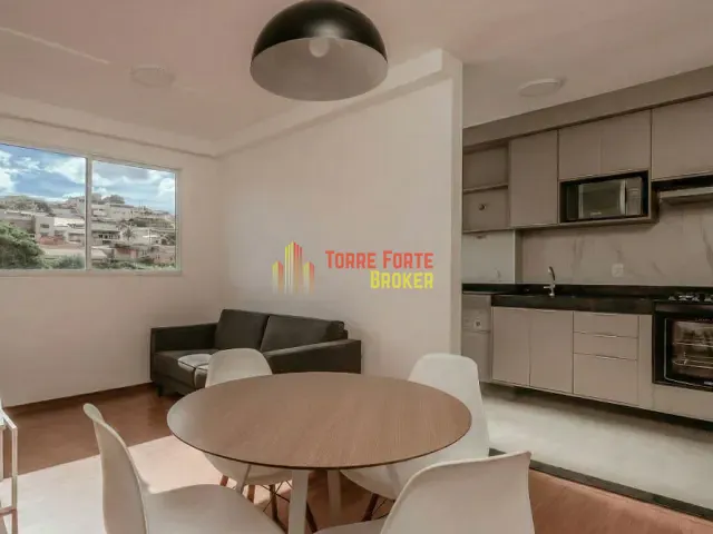 Apartamento com 46m² 2 quartos e 1 banheiro, para alugar, no bairro Buritis em Belo Horizonte