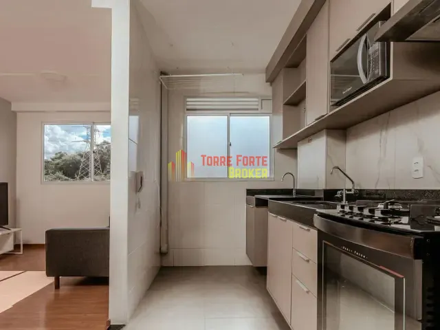 Apartamento com 46m² 2 quartos e 1 banheiro, para alugar, no bairro Buritis em Belo Horizonte