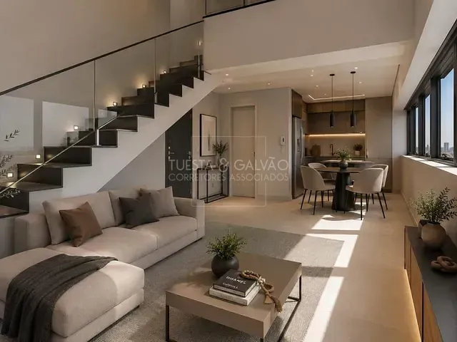 Apartamento com 80m², à venda, no bairro Centro em Curitiba