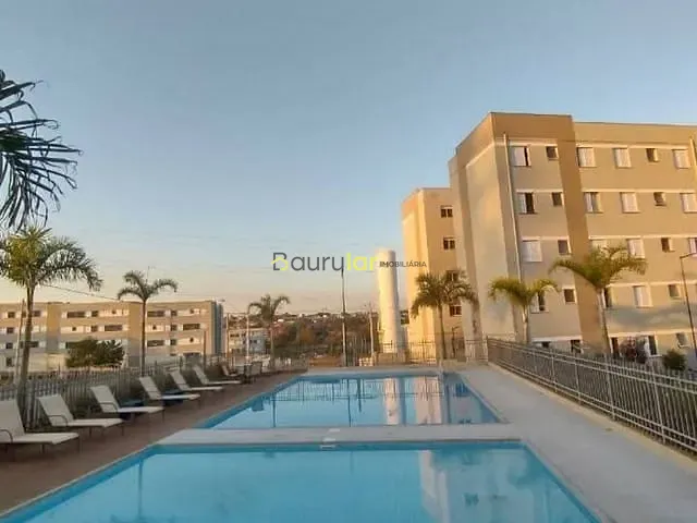 Apartamento 2 quartos e 1 banheiro, à venda, no bairro Jardim Terra Branca em Bauru