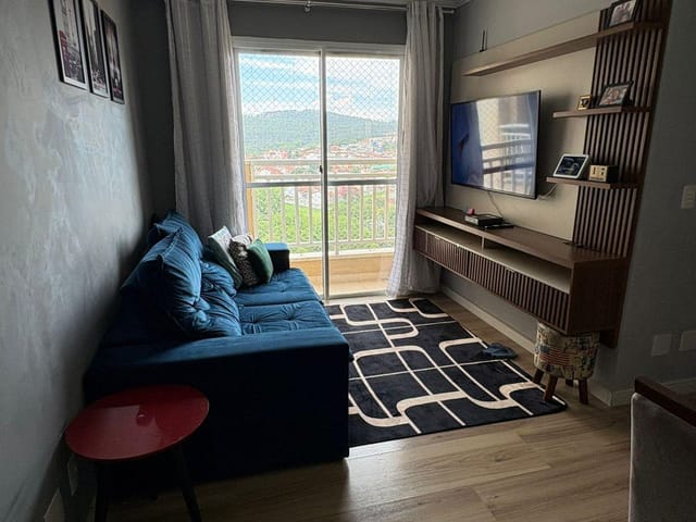 Apartamento 3 quartos e 1 banheiro, à venda, no bairro Mogi Moderno em Mogi das Cruzes