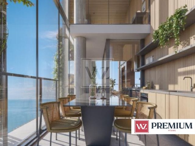 Apartamento com 296m² 4 quartos e 5 banheiros, à venda, no bairro meia praia em Itapema