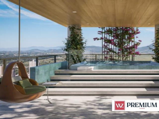 Apartamento com 296m² 4 quartos e 5 banheiros, à venda, no bairro meia praia em Itapema