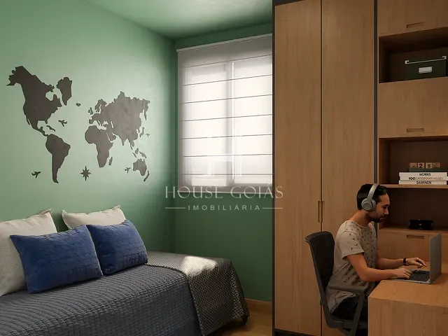 Apartamento com 32m² 2 quartos e 1 banheiro, à venda, no bairro Setor Faiçalville em Goiânia