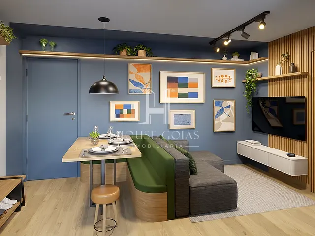 Apartamento com 32m² 2 quartos e 1 banheiro, à venda, no bairro Setor Faiçalville em Goiânia