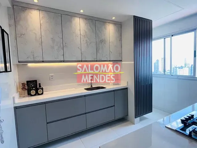 Apartamento 2 quartos e 3 banheiros, para alugar, no bairro Umarizal em Belém