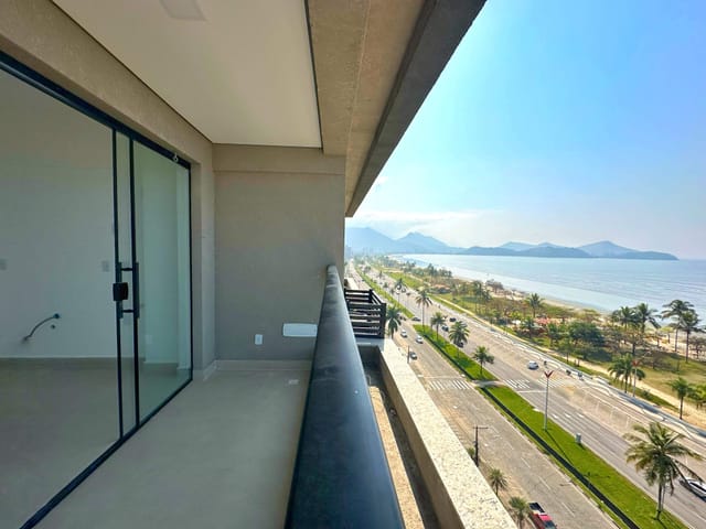 Foto do Apartamento - Apartamento à venda, frente mar, com localização privilegiada na praia do Indaiá, Caraguatatuba, SP | Área 12 imóveis