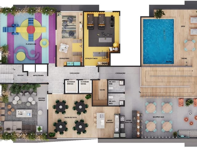 Apartamento 2 quartos e 1 banheiro, à venda, no bairro Manaíra em João Pessoa