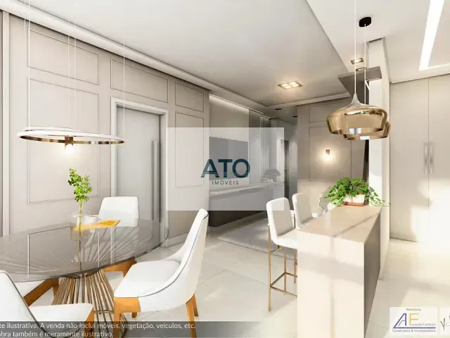 Apartamento com 106m² 2 quartos e 1 banheiro, à venda, no bairro Areias em Tijucas