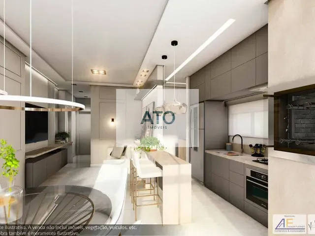 Apartamento com 106m² 2 quartos e 1 banheiro, à venda, no bairro Areias em Tijucas