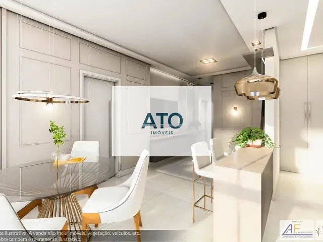 Apartamento com 106m² 2 quartos e 1 banheiro, à venda, no bairro Areias em Tijucas