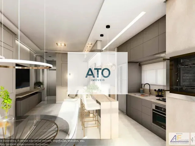 Apartamento com 106m² 2 quartos e 1 banheiro, à venda, no bairro Areias em Tijucas